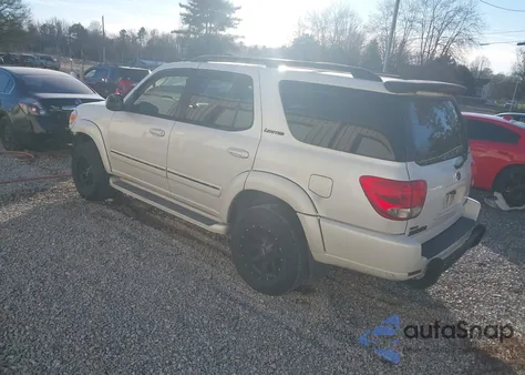 2005 Toyota Sequoia Limited V8 z USA, uszkodzony, nr VIN 5TDZT38A85S262575